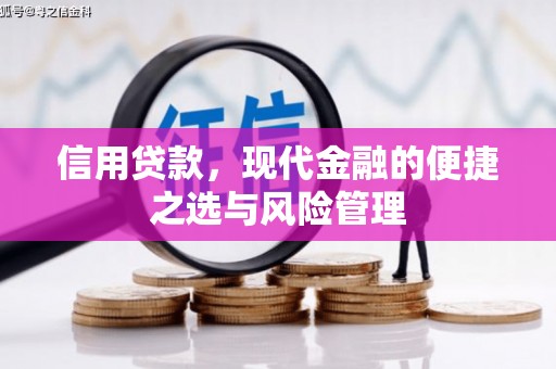 正蓝旗信用贷款，现代金融的便捷之选与风险管理