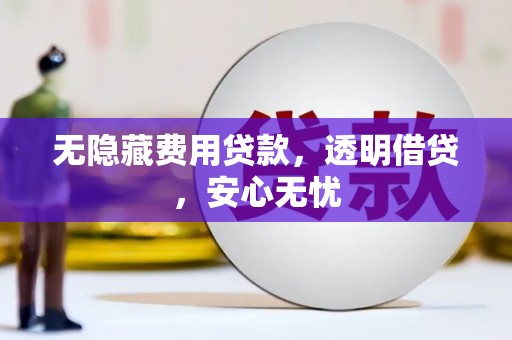 民勤无隐藏费用贷款，透明借贷，安心无忧