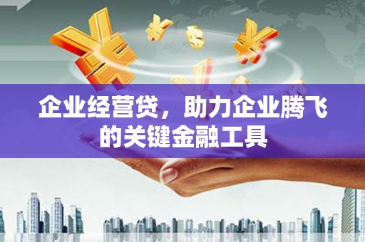 保定企业经营贷，助力企业腾飞的关键金融工具