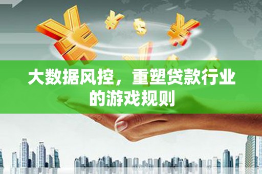 云林大数据风控，重塑贷款行业的游戏规则