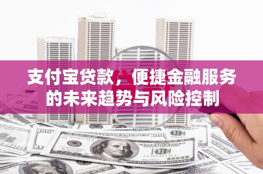 庄浪支付宝贷款，便捷金融服务的未来趋势与风险控制