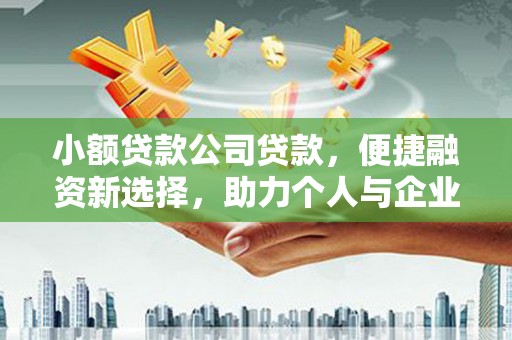 夏县小额贷款公司贷款，便捷融资新选择，助力个人与企业成长