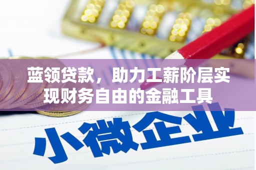 循化蓝领贷款，助力工薪阶层实现财务自由的金融工具