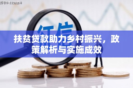 雨山扶贫贷款助力乡村振兴，政策解析与实施成效