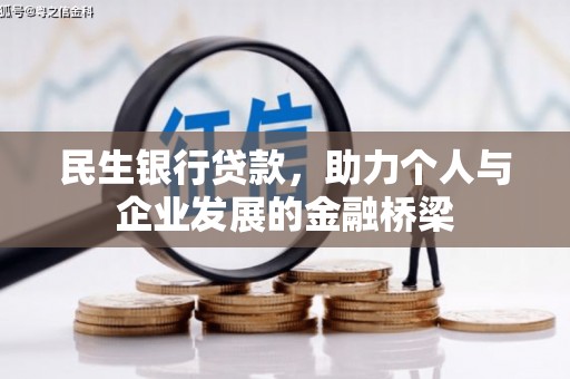 夷陵民生银行贷款，助力个人与企业发展的金融桥梁
