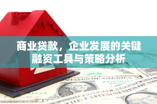 前金商业贷款，企业发展的关键融资工具与策略分析