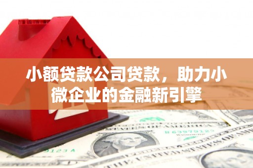 长宁小额贷款公司贷款，助力小微企业的金融新引擎