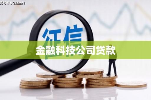 西乌旗金融科技公司贷款