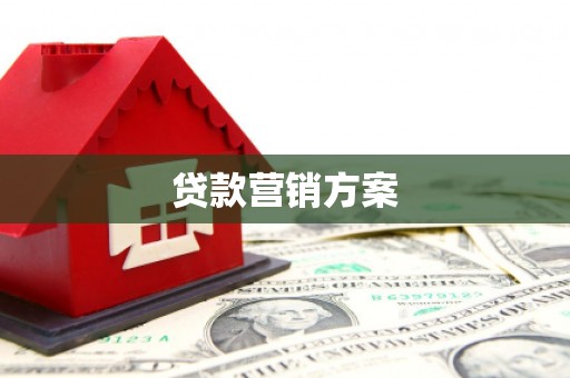 武进贷款营销方案